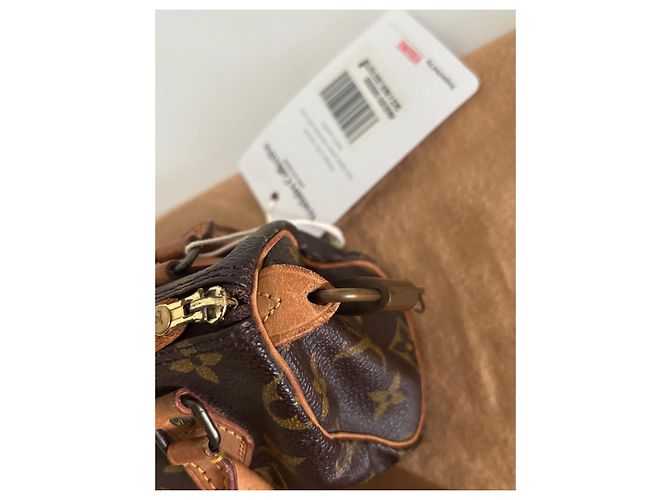 Louis Vuitton Speedy Nano Marrone - vista 10