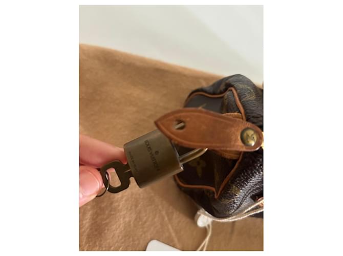 Louis Vuitton Speedy Nano Marrone - vista 6