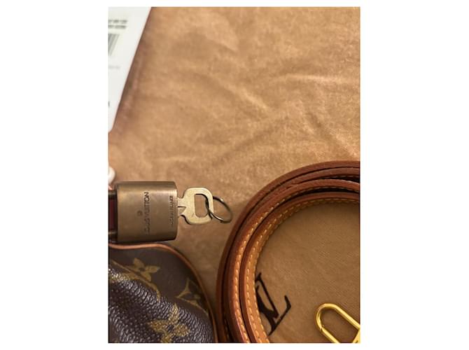 Louis Vuitton Speedy Nano Marrone - vista 7