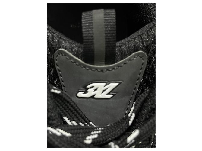 Sneakers Triple S Balenciaga Nero Bianco - vista 6