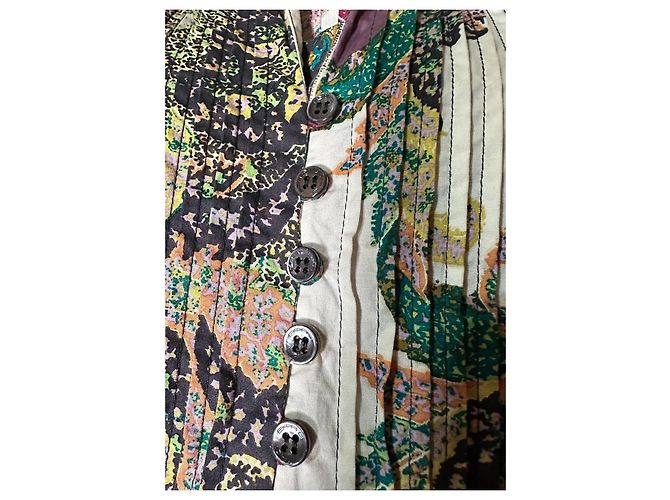 Vestido Etro de mezcla de algodón con estampado paisley Multicolor - vista 7