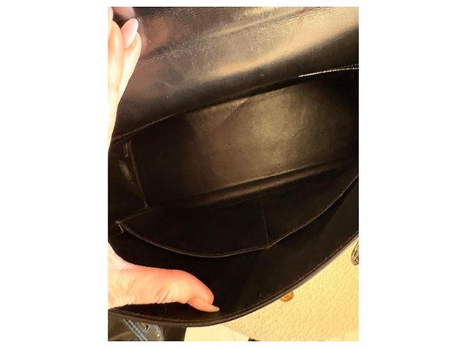 Borsa Hermès Kelly 32 in pelle box nera Nero - vista 11