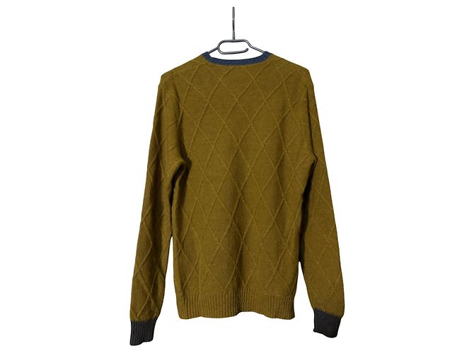 Autre Marque Altea Pullover aus Seide Wolle und Alpaka M Mehrfarben - Ansicht 3