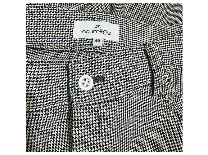 Courreges Courrèges Hahnentritt Hose Mehrfarben - Ansicht 6