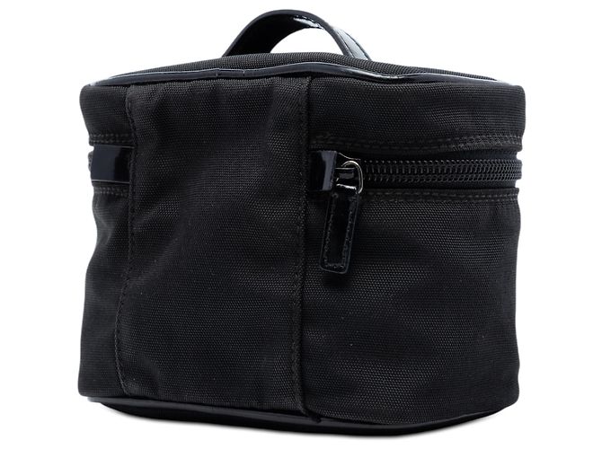 Borsa Vanity in Tela Nera Gucci Nero - vista 2