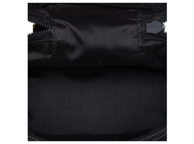 Borsa Vanity in Tela Nera Gucci Nero - vista 4