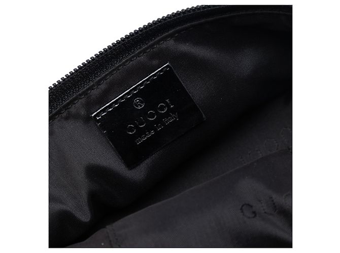 Borsa Vanity in Tela Nera Gucci Nero - vista 5