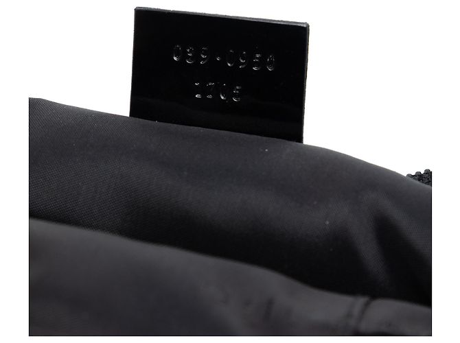 Borsa Vanity in Tela Nera Gucci Nero - vista 6
