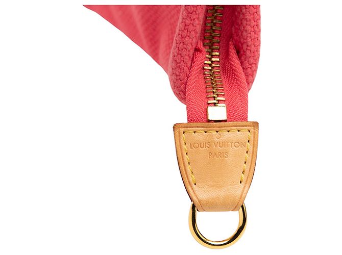 Pochette Plat PM Antigua Rosa Louis Vuitton - vista 6