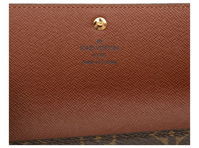 Portafoglio lungo Sarah Monogram marrone Louis Vuitton - vista 5