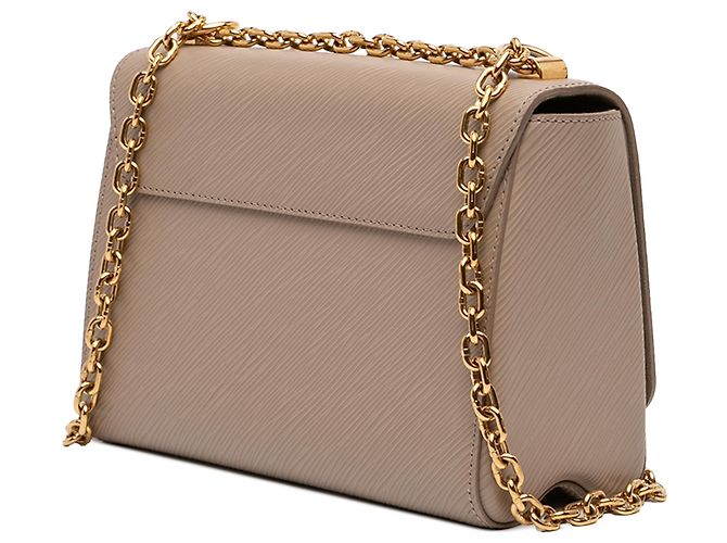 Louis Vuitton Sol Twist MM in Epi Marrone Studded Carne - vista 2