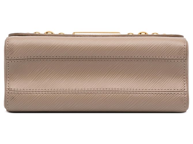 Louis Vuitton Sol Twist MM in Epi Marrone Studded Carne - vista 3