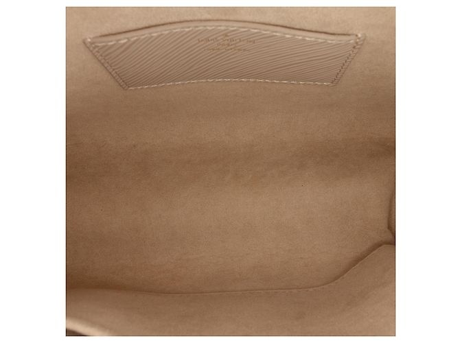 Louis Vuitton Sol Twist MM in Epi Marrone Studded Carne - vista 4