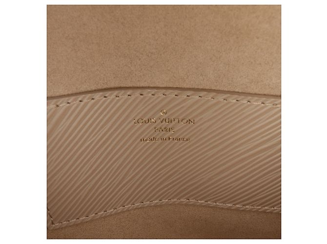 Louis Vuitton Sol Twist MM in Epi Marrone Studded Carne - vista 5