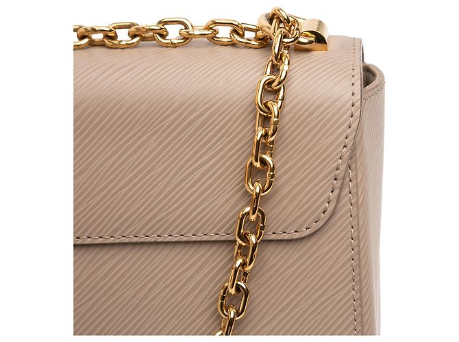 Louis Vuitton Sol Twist MM in Epi Marrone Studded Carne - vista 9