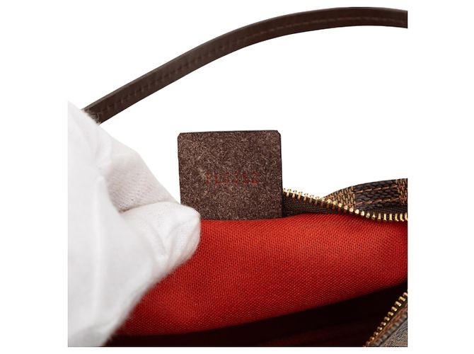 Louis Vuitton Marrone Damier Ebene Navona - vista 6