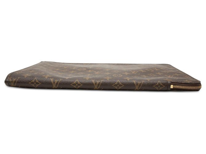 Portfolio Poche Documents Monogramma Marrone Louis Vuitton - vista 3