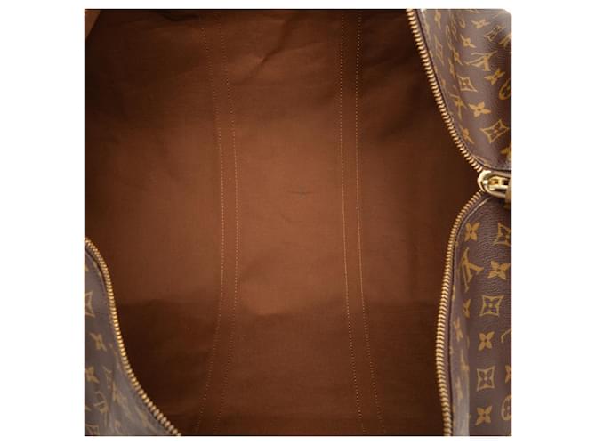 Louis Vuitton Keepall 60 Monogram Marrone - vista 4