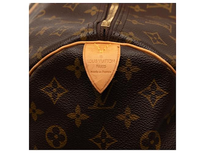 Louis Vuitton Keepall 60 Monogram Marrone - vista 5