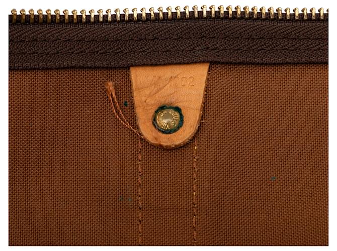Louis Vuitton Keepall 60 Monogram Marrone - vista 7