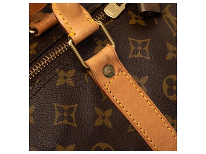 Louis Vuitton Keepall 60 Monogram Marrone - vista 9