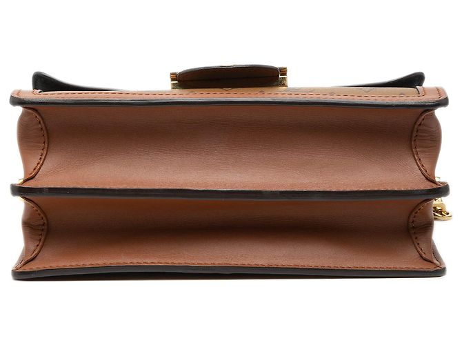 Louis Vuitton Borsa Dauphine MM Monogramma Inverso Marrone - vista 3