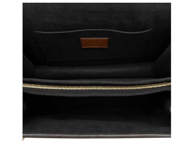 Louis Vuitton Borsa Dauphine MM Monogramma Inverso Marrone - vista 4