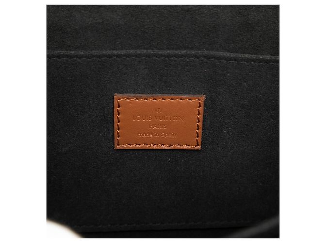 Louis Vuitton Borsa Dauphine MM Monogramma Inverso Marrone - vista 5