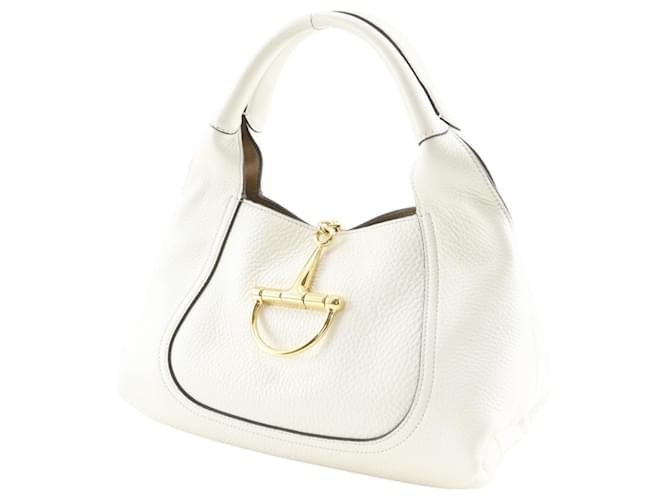 Borsa a mano Small Soft Bit di Gucci Bianco - vista 2
