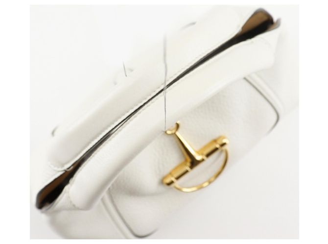 Borsa a mano Small Soft Bit di Gucci Bianco - vista 4
