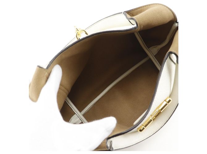 Borsa a mano Small Soft Bit di Gucci Bianco - vista 6