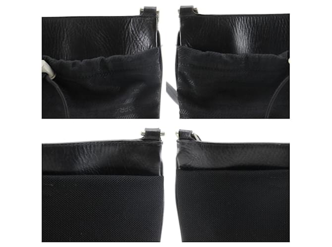 Borsa a Spalla Pochette Nera Prada Nero - vista 12