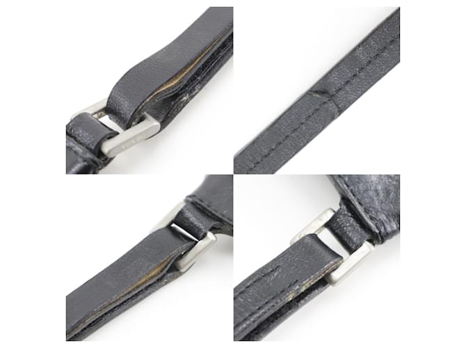 Borsa a Spalla Pochette Nera Prada Nero - vista 16