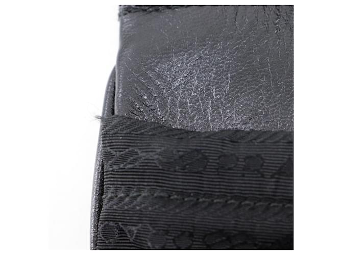 Borsa a Spalla Pochette Nera Prada Nero - vista 8