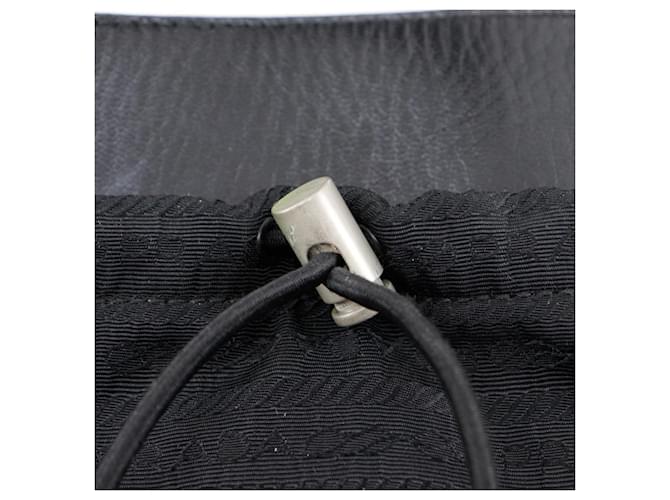 Borsa a Spalla Pochette Nera Prada Nero - vista 9