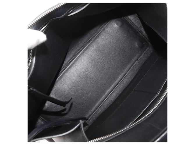 Céline Borsa a Spalla Celine Edge Media Nero Beige - vista 6