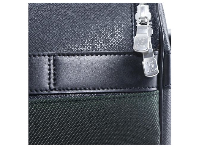 Borsa a Spalla Louis Vuitton Thai Meal M30862 Nero Grigio - vista 15