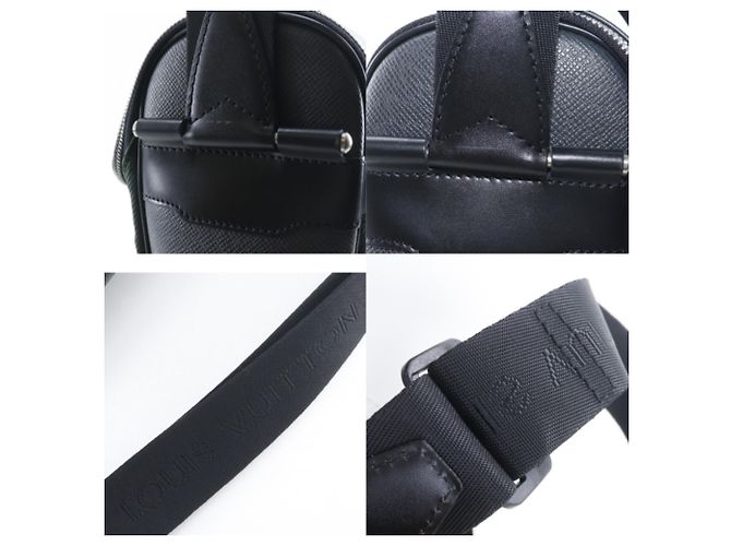 Borsa a Spalla Louis Vuitton Thai Meal M30862 Nero Grigio - vista 18