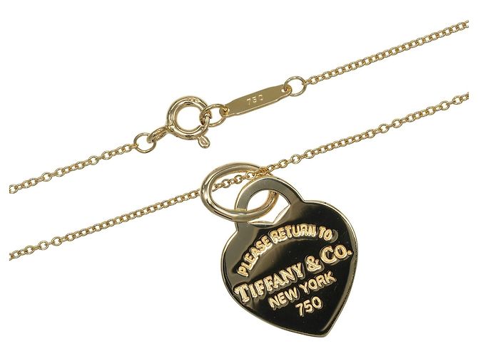 Collana Tag Ritorno al Cuore Tiffany & Co. D'oro - vista 5