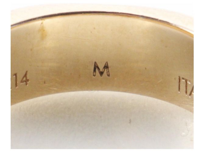 Anello Berg Nanogram Louis Vuitton D'oro - vista 7