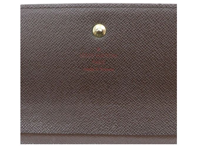 Portefeuille International Long de Louis Vuitton Marron - vue 14
