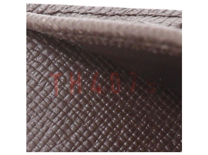 Portefeuille International Long de Louis Vuitton Marron - vue 15