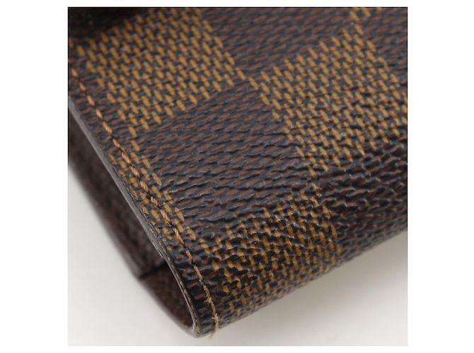 Portefeuille International Long de Louis Vuitton Marron - vue 4