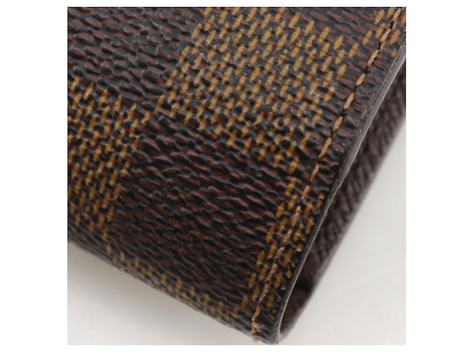Portefeuille International Long de Louis Vuitton Marron - vue 7