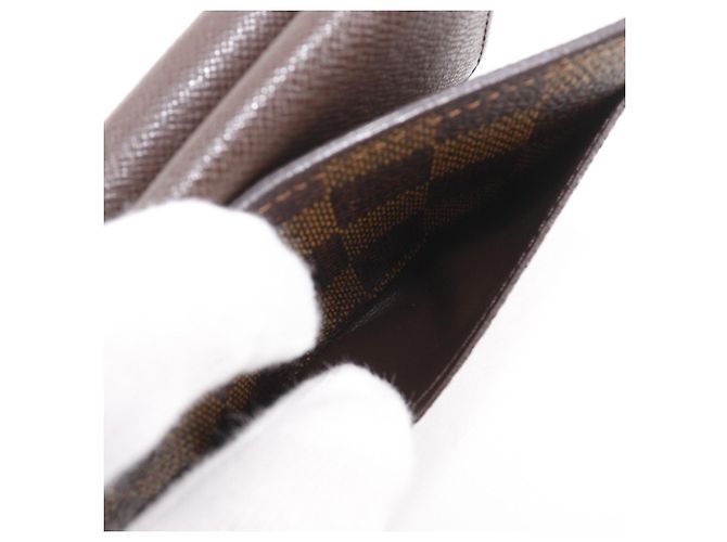 Portefeuille International Long de Louis Vuitton Marron - vue 9