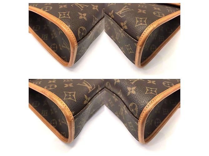 Borsa a Spalla Monogram Bel Air di Louis Vuitton Marrone Monogramma - vista 3