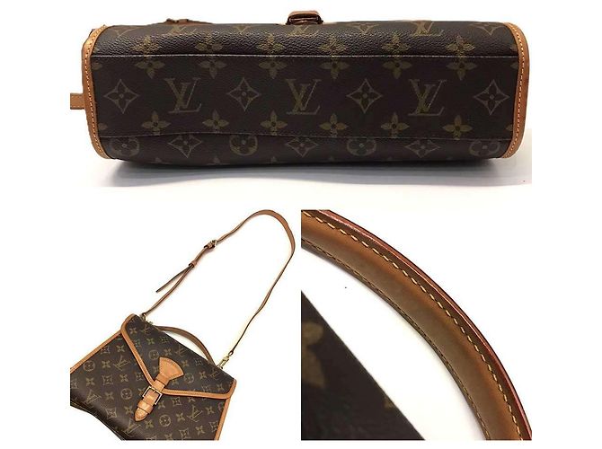 Borsa a Spalla Monogram Bel Air di Louis Vuitton Marrone Monogramma - vista 4