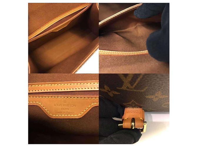 Borsa a Spalla Monogram Bel Air di Louis Vuitton Marrone Monogramma - vista 7