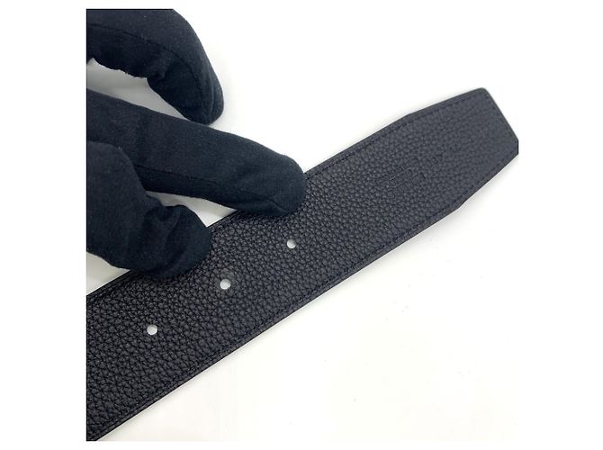 Hermès Hermes Constance 38mm Reversible H-Belt Black - view 4