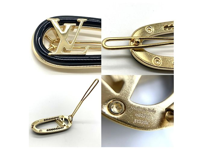 Fermaglio My LV Chain di Louis Vuitton Nero - vista 3